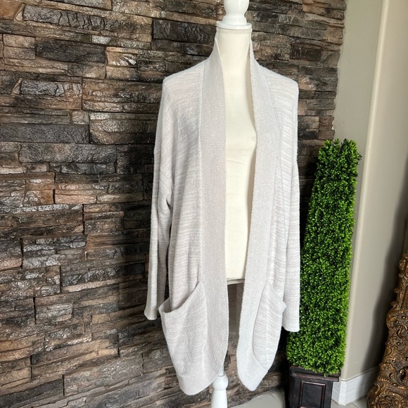 Soma Cream Open-Front Cardigan - Picture 1 of 11